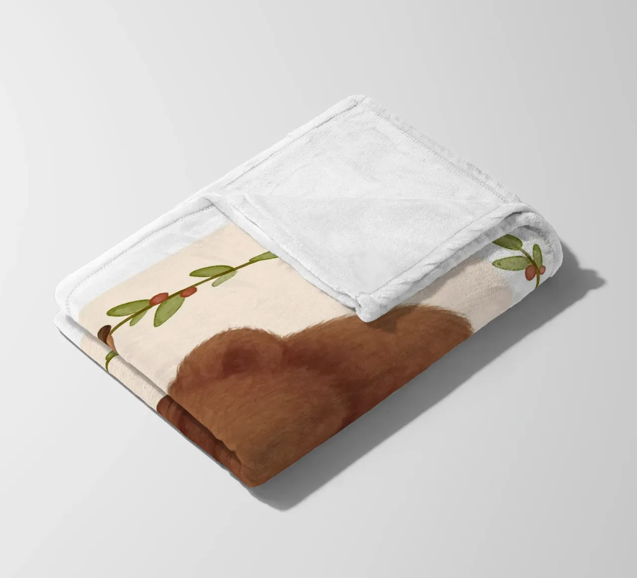 Orso addormentato coperta in pile da SnoopyAnimals