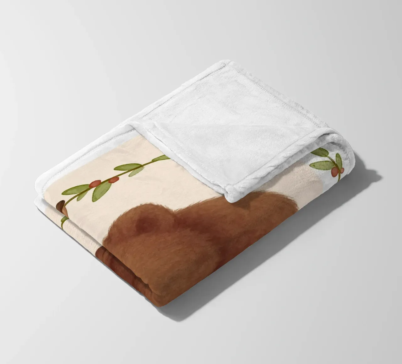 Orso addormentato coperta in pile da SnoopyAnimals