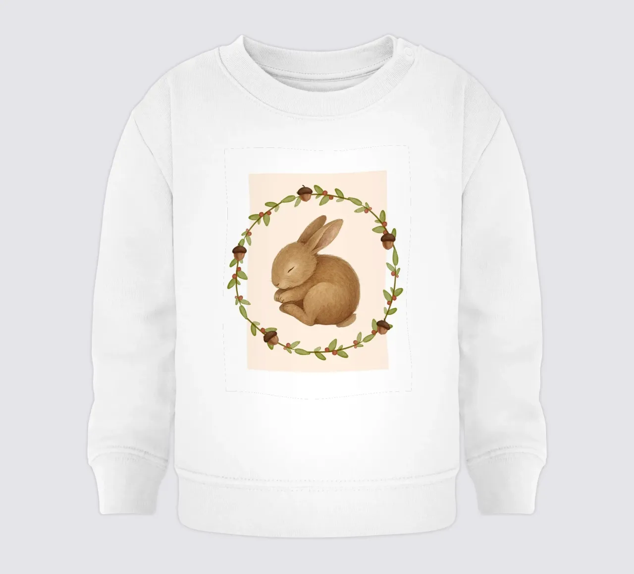 Coniglio addormentato felpa neonato da SnoopyAnimals