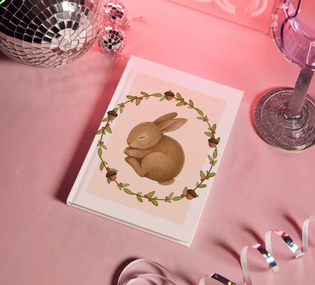 Sleepy Rabbit notebook by SnoopyAnimals