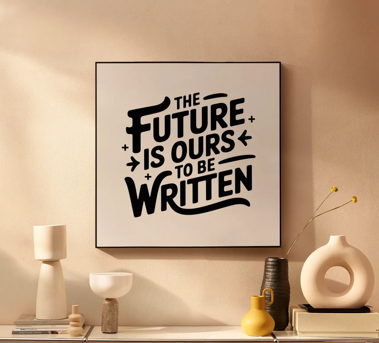 Future is ours plexiglass da Aphorismiker