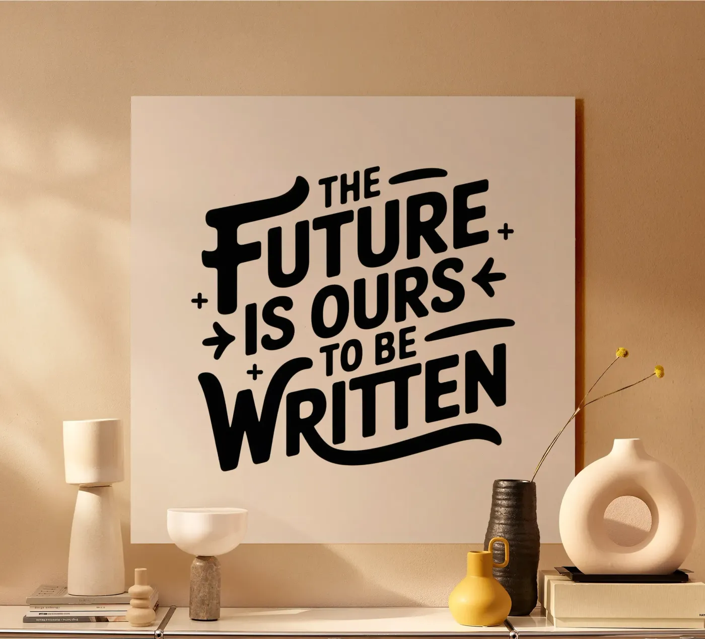 Future is ours plexiglass da Aphorismiker