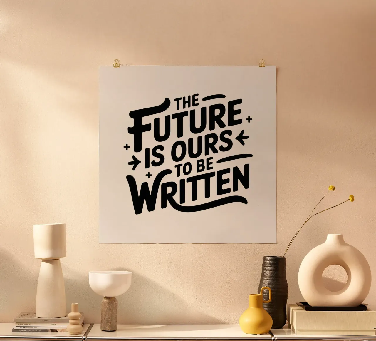 Future is ours poster da Aphorismiker