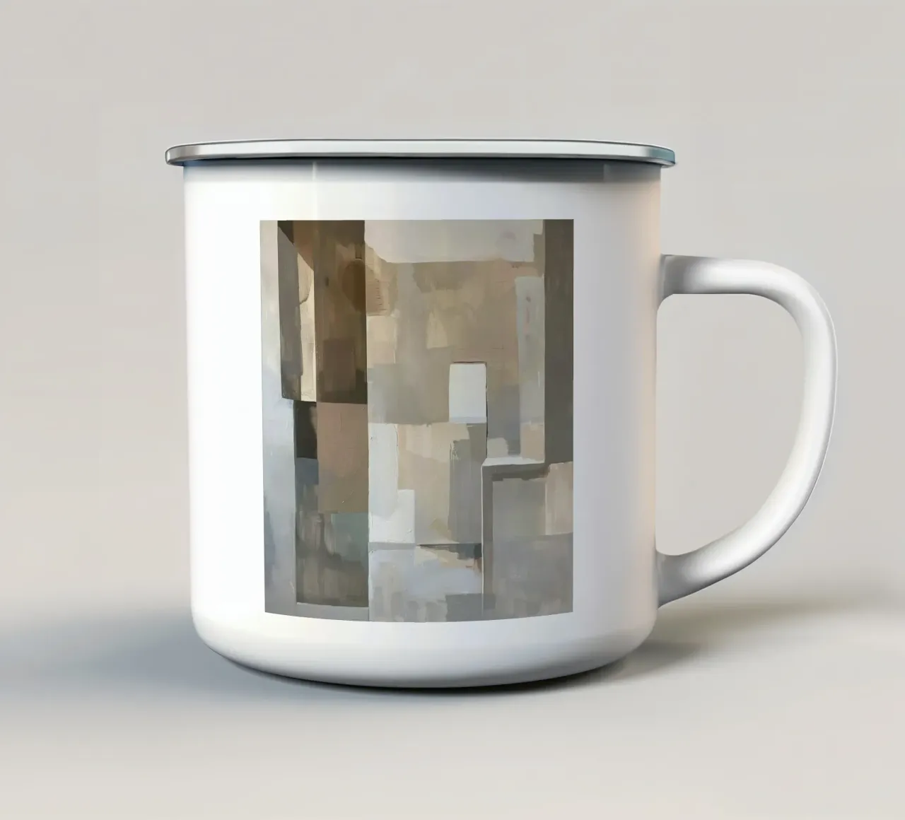 Arte da parete di Imagine tazza in smalto da Imagine