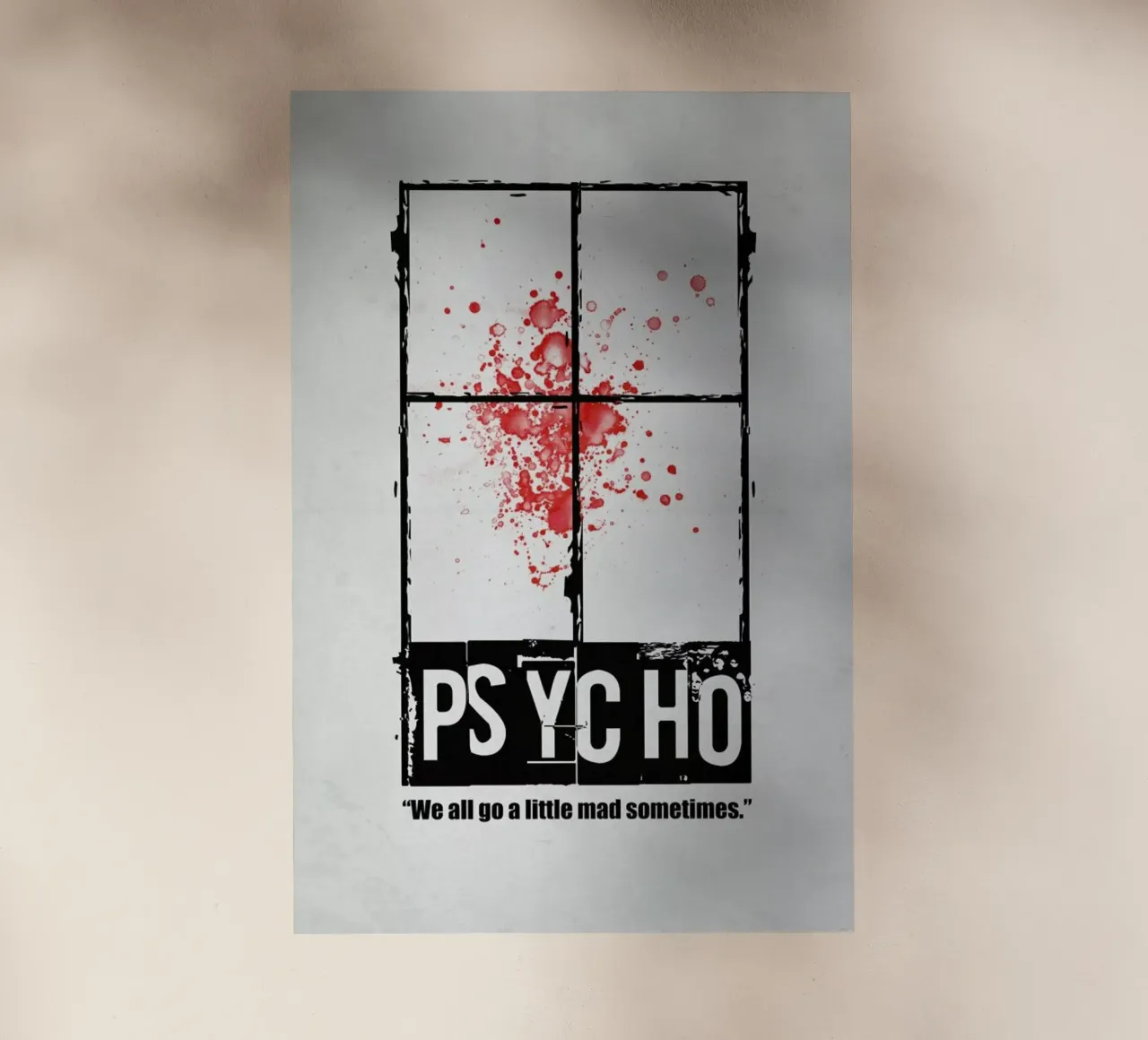 Psycho pellicola backlit da Naxart