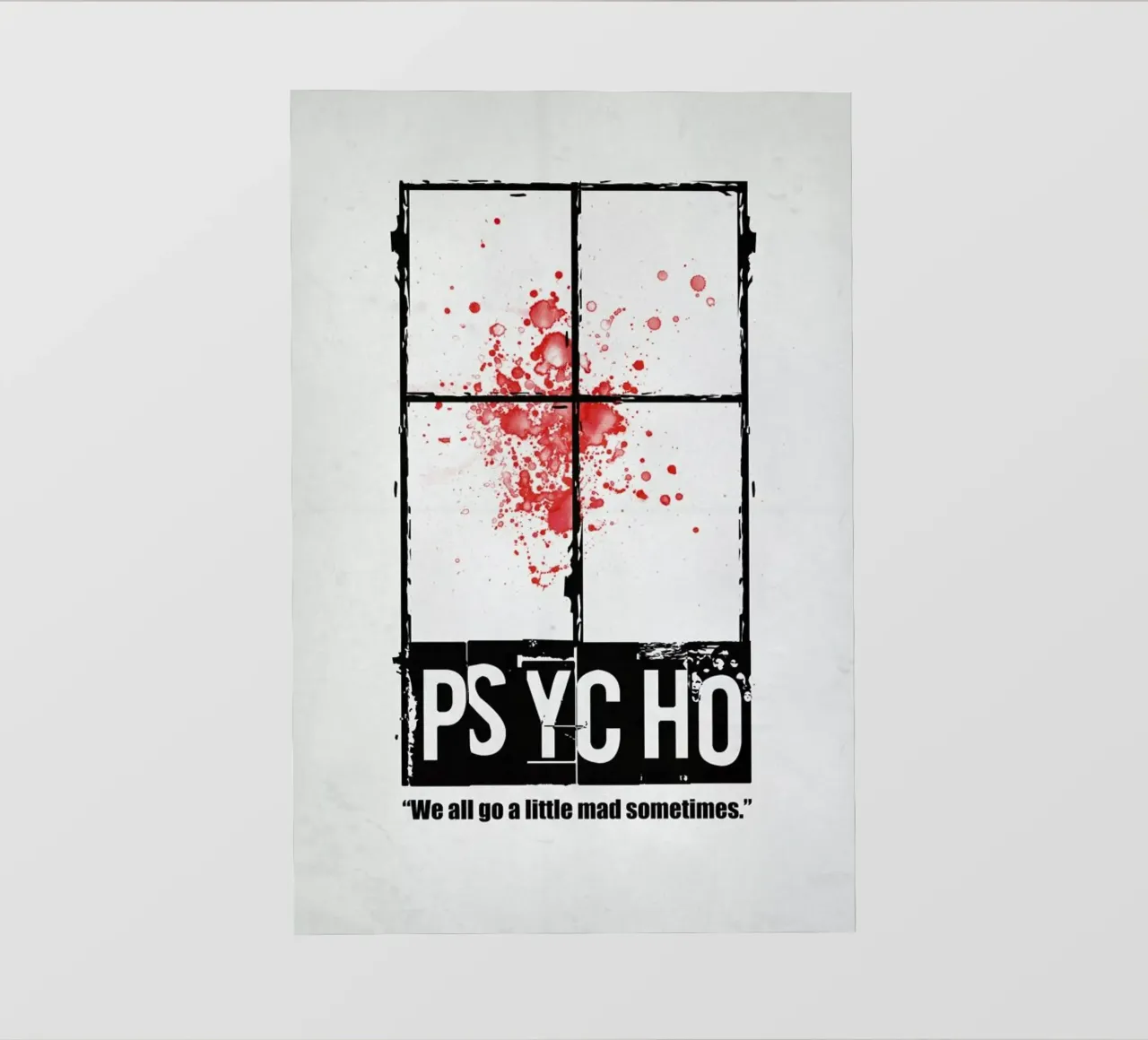 Psycho pellicola backlit da Naxart