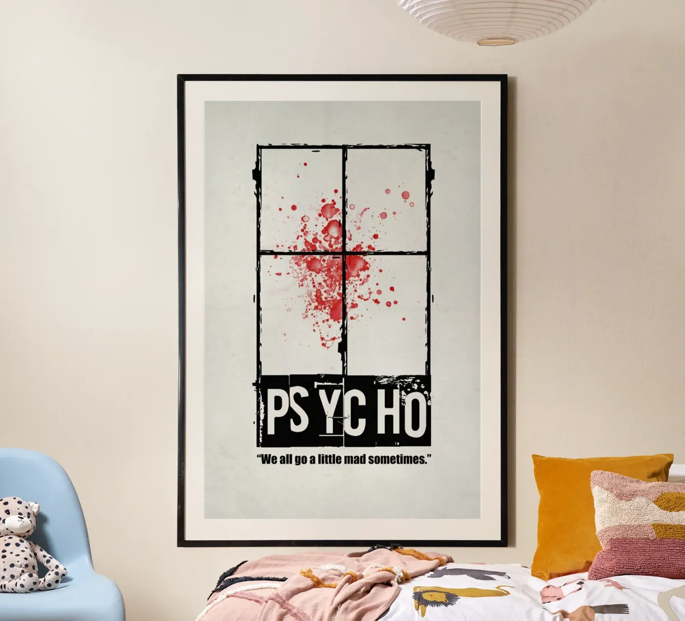 Psycho Poster von Naxart