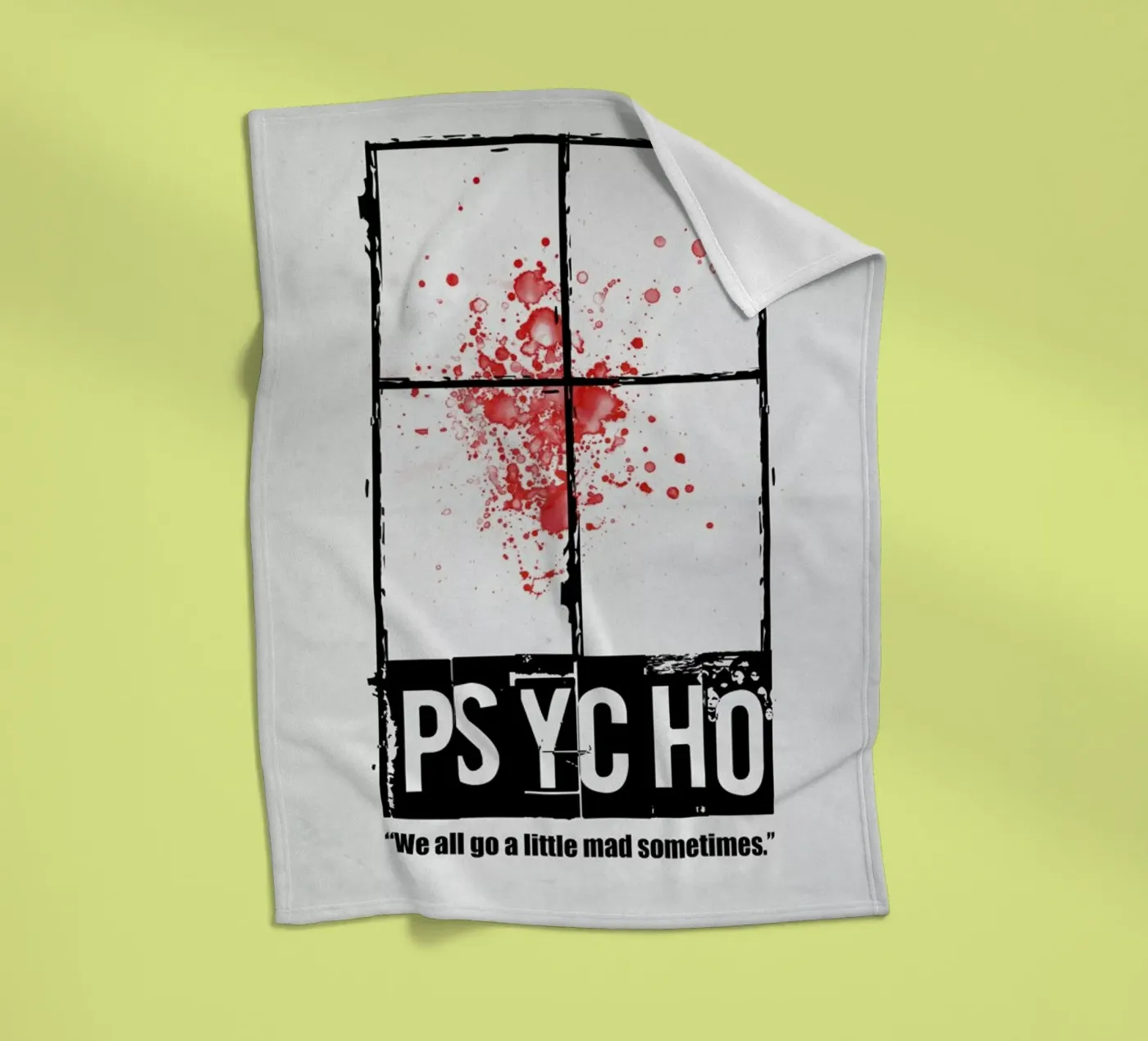 Psycho fleecedeken van Naxart