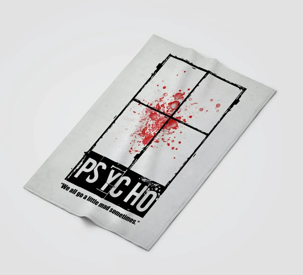 Psycho coperta in pile da Naxart
