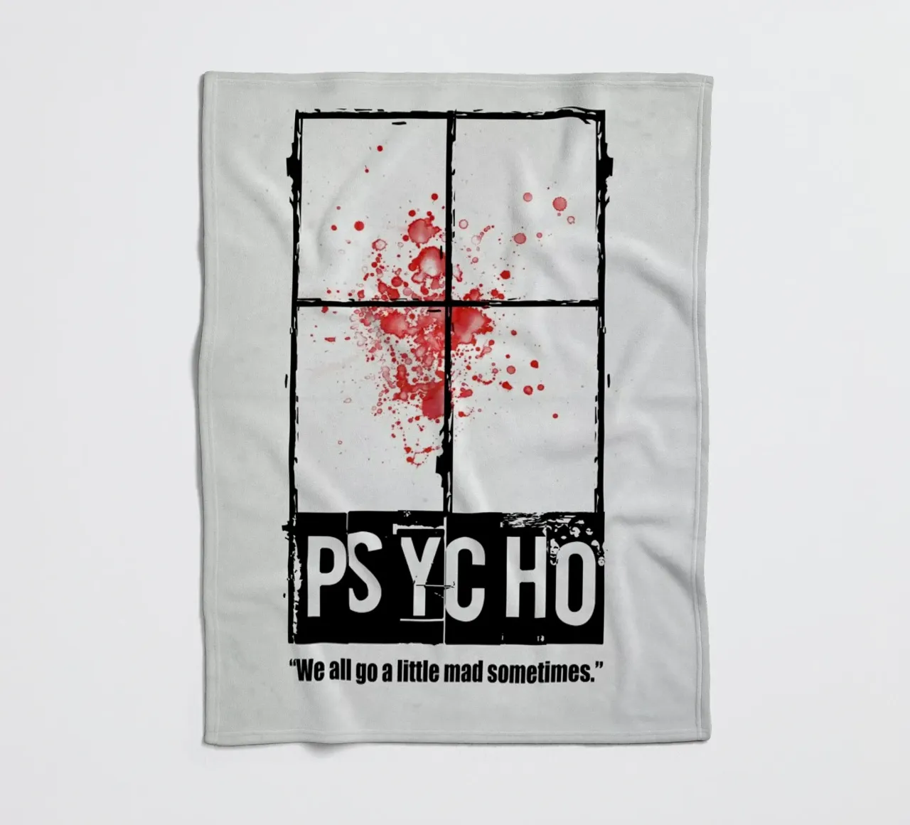 Psycho Fleecedecke von Naxart