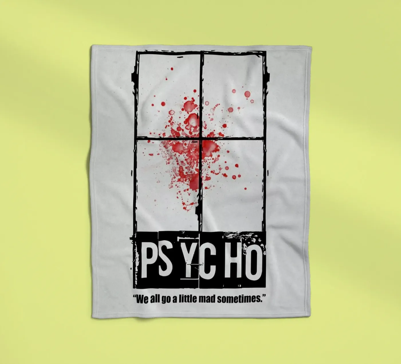 Psycho fleecedeken van Naxart