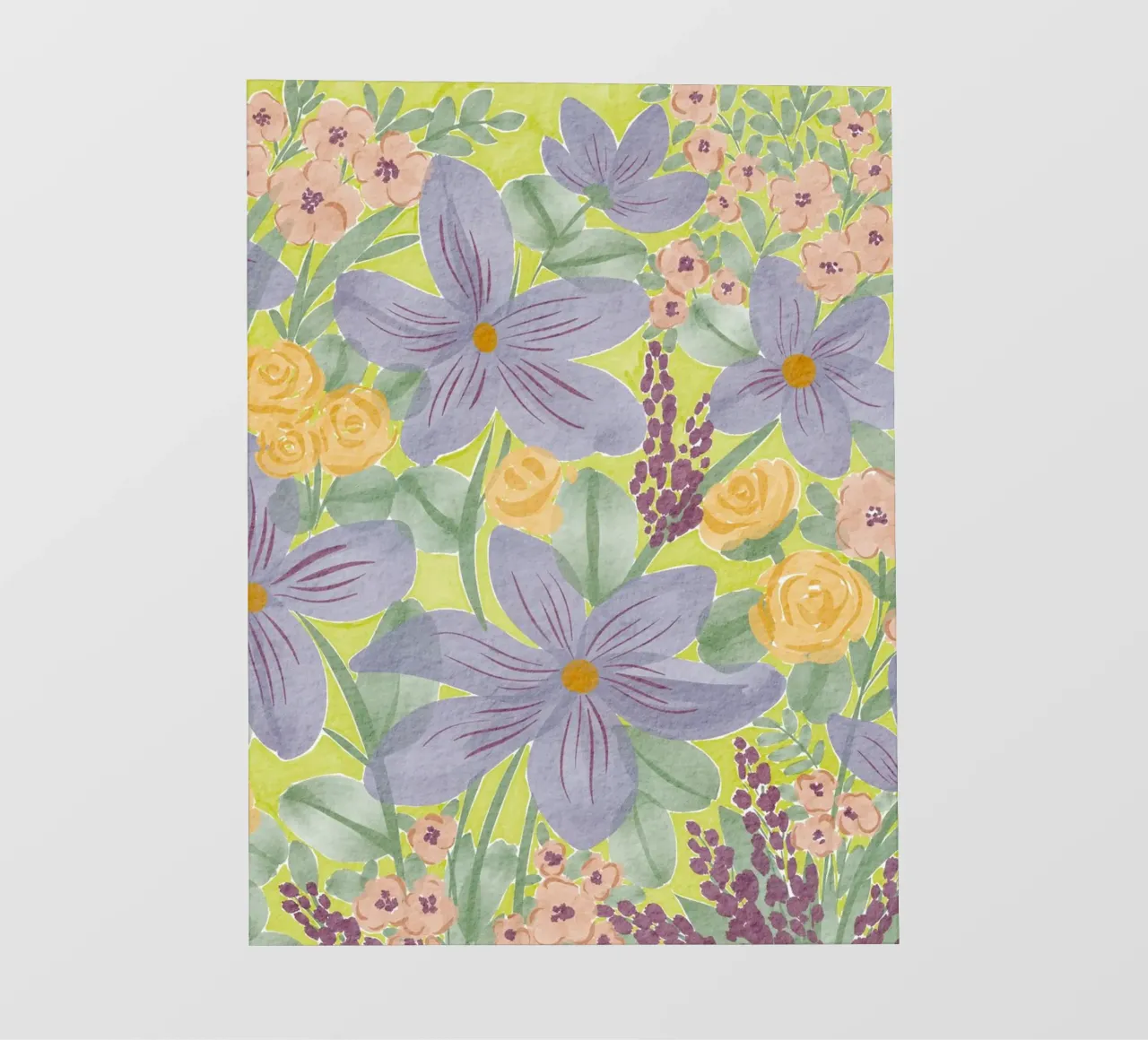 Charming Wild flowers photo wallpaper by Nikitajariwala