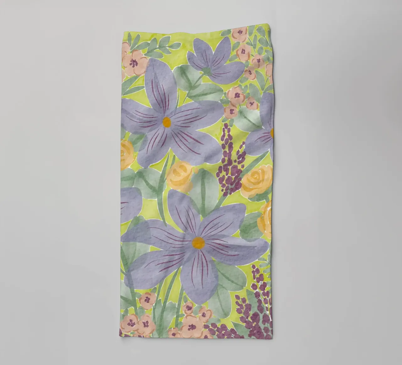 Incantevoli fiori selvatici asciugamano da bagno da Nikitajariwala