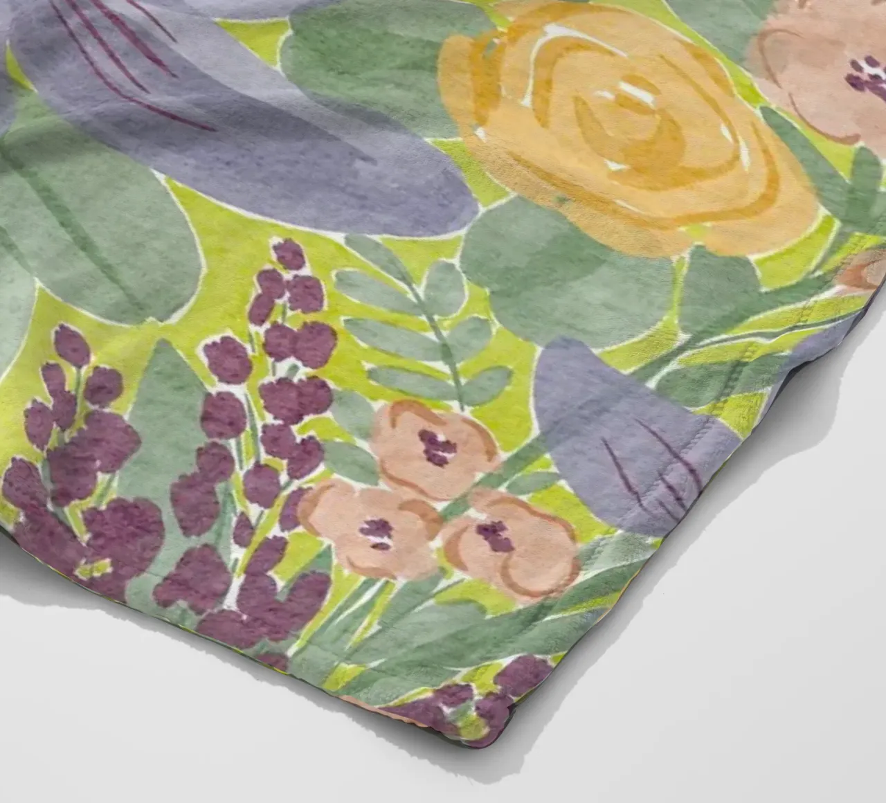 Incantevoli fiori selvatici coperta in pile da Nikitajariwala