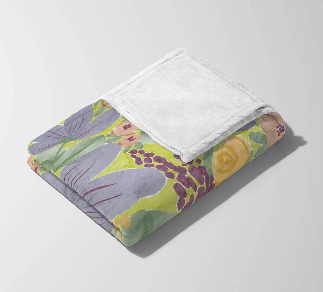 Incantevoli fiori selvatici coperta in pile da Nikitajariwala