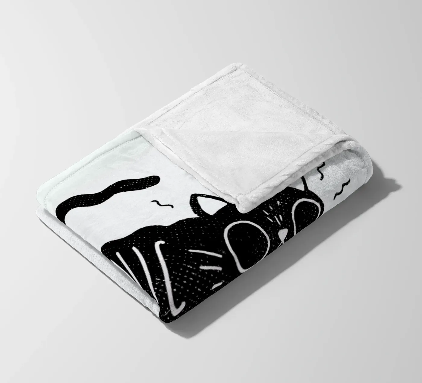 Don't Panic Fleecedecke von DinoMike