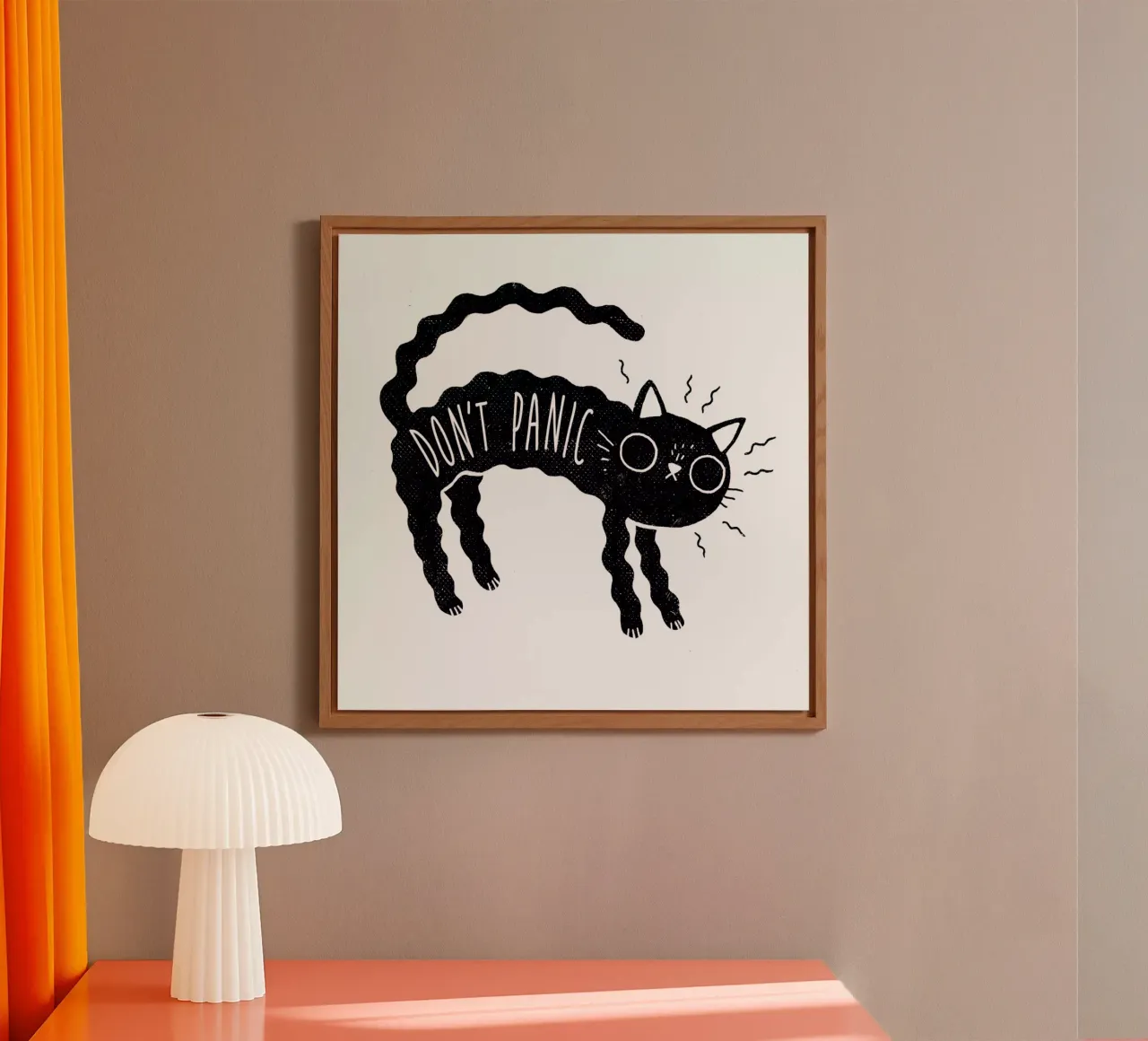 Don't Panic forex plate by DinoMike