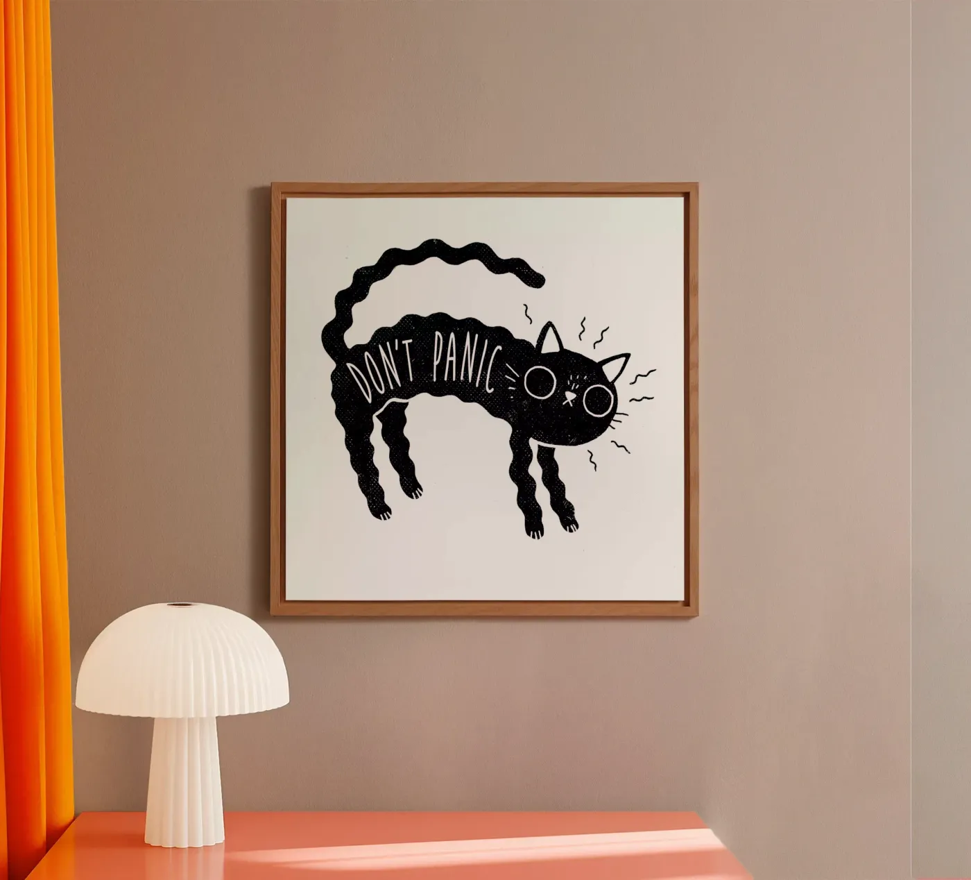 Don't Panic forex plate by DinoMike
