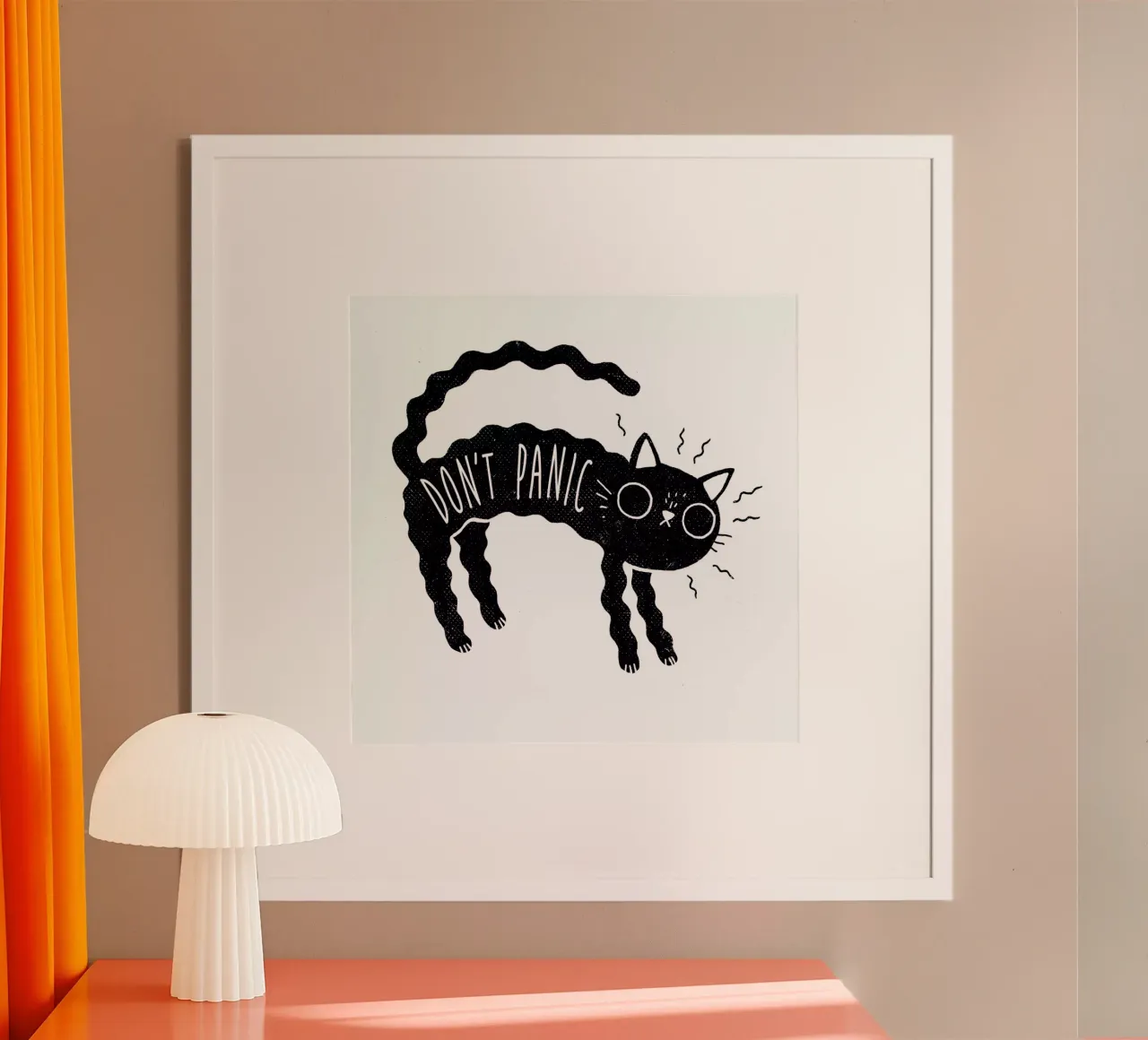 Don't Panic poster da DinoMike