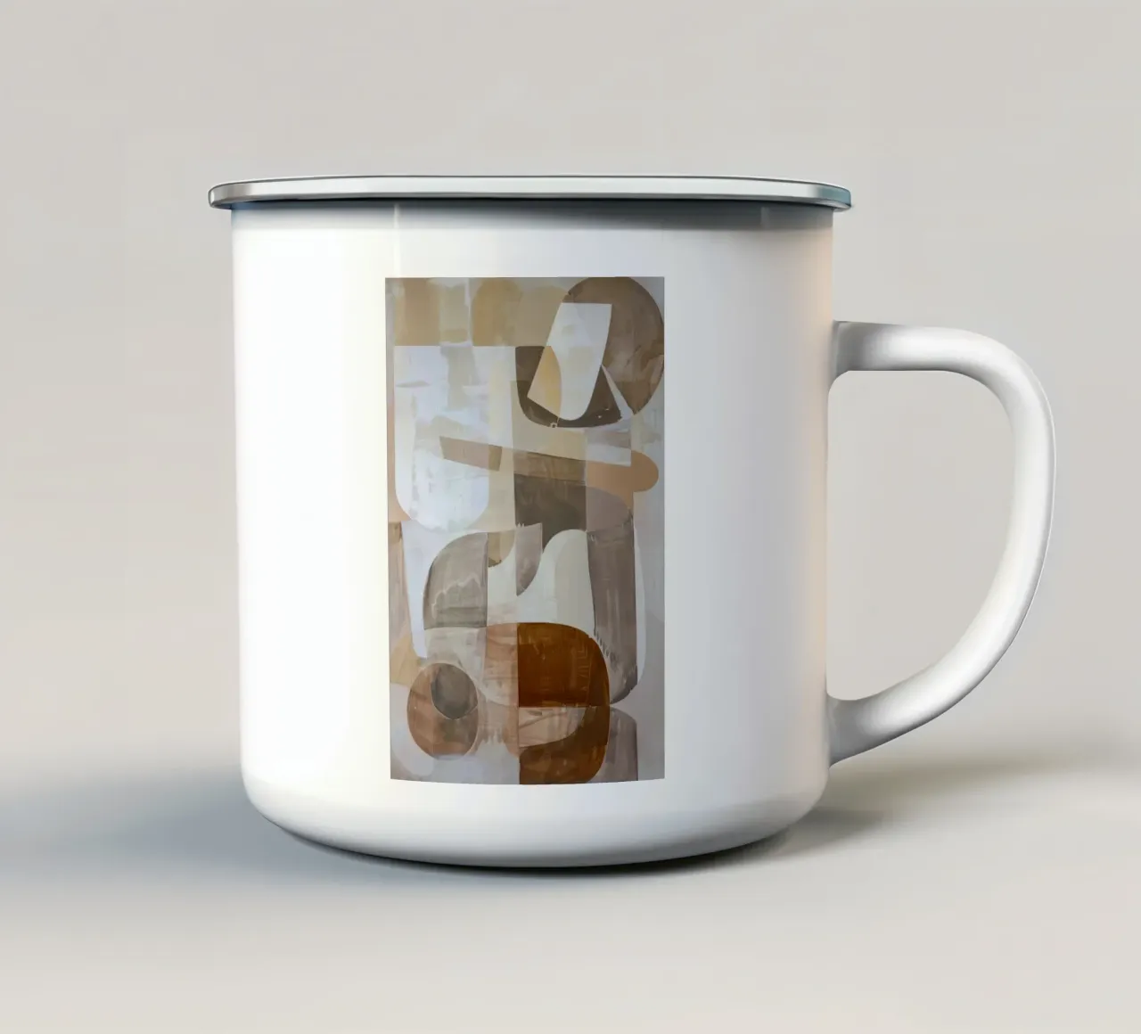 Arte da parete di Imagine tazza in smalto da Imagine