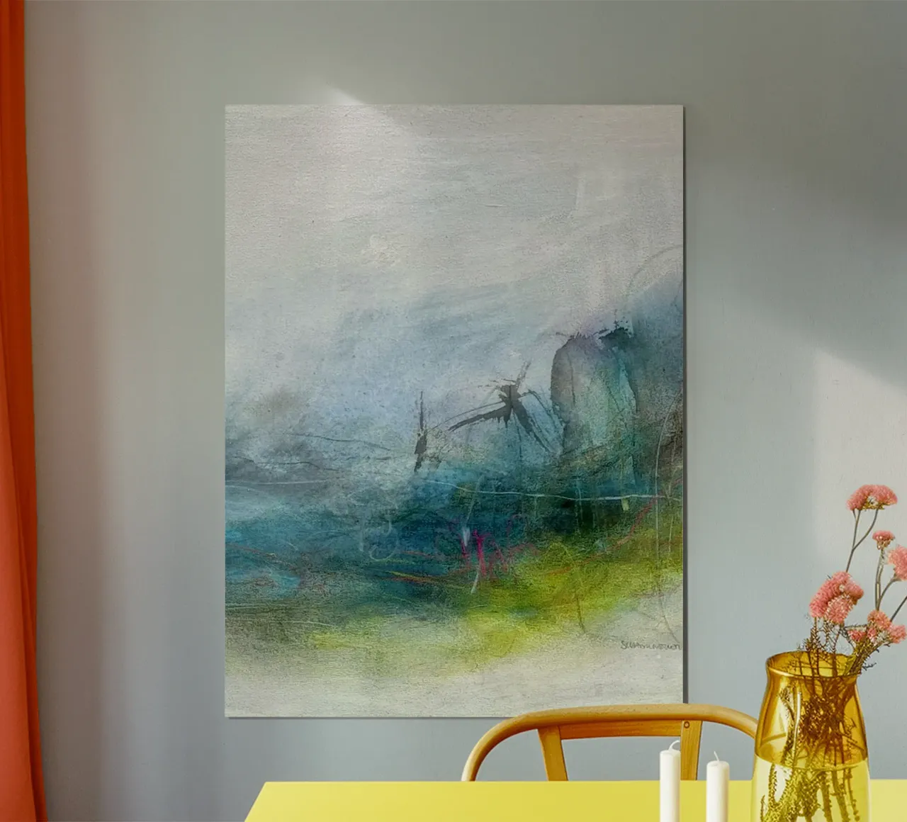 Rilassarsi in riva al lago carta hahnemühle da kirstenschankweiler