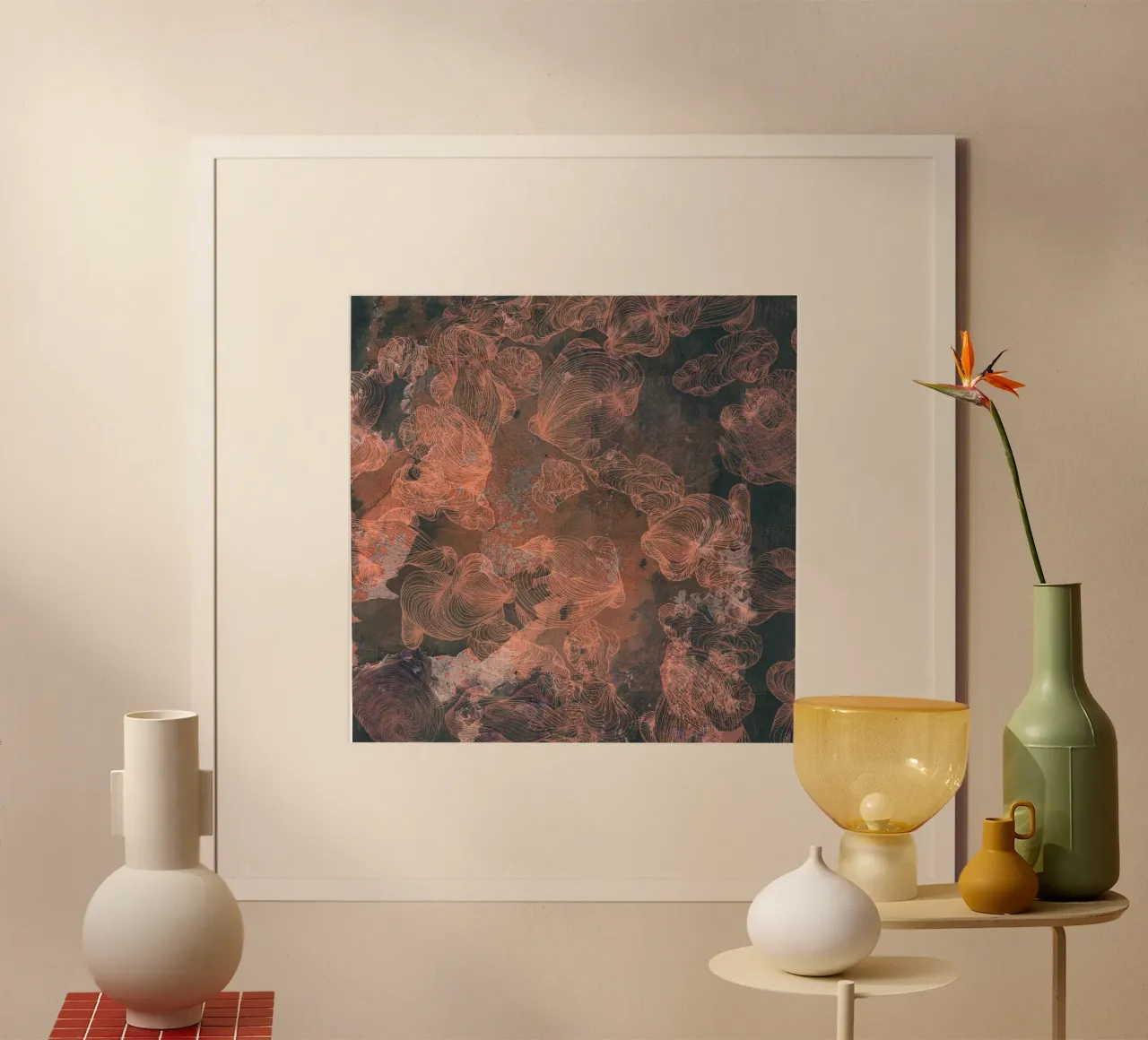 marrone poster da Giulio Iurissevich