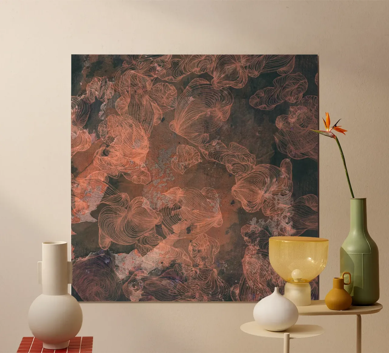 marrone poster da Giulio Iurissevich