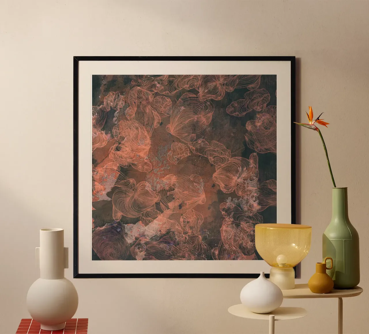 marrone poster da Giulio Iurissevich