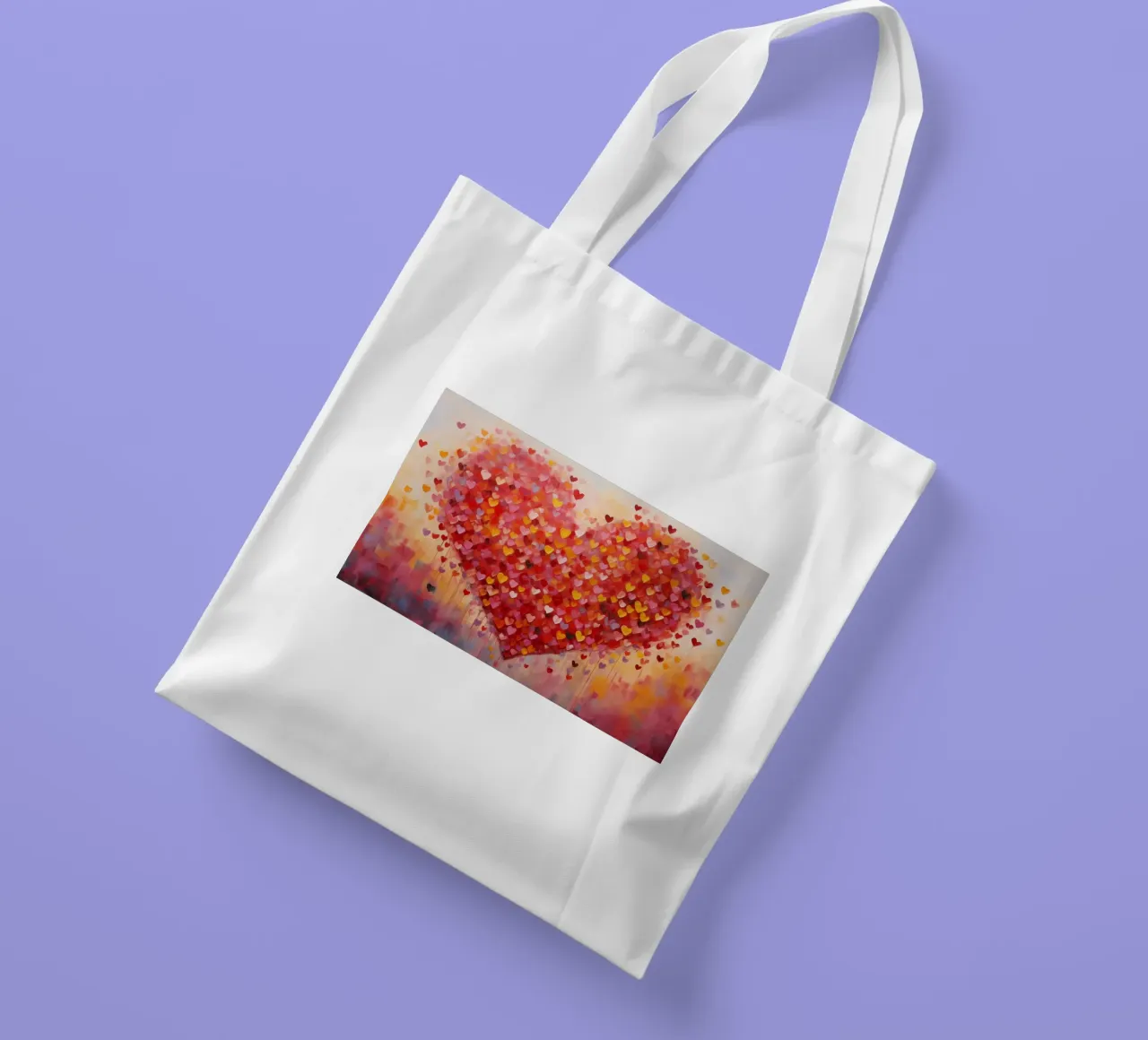 Hart borsa in juta da Imagine