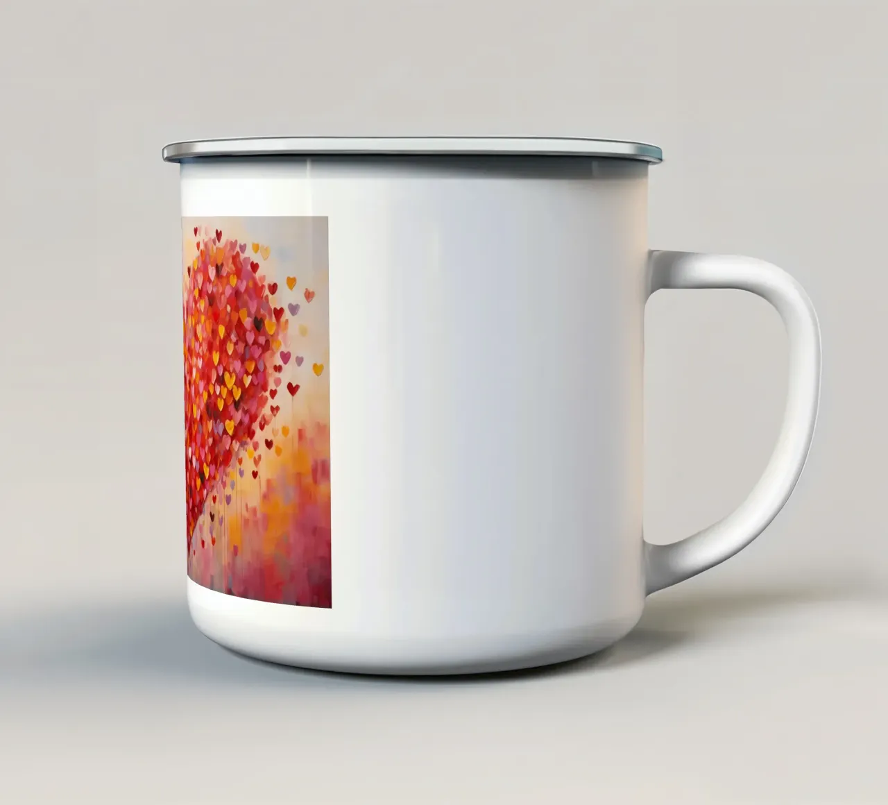 Hart tazza in smalto da Imagine