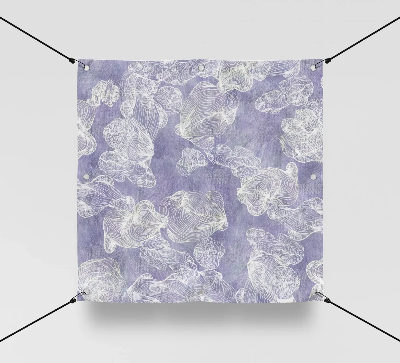 ghost shells telo in pvc da Giulio Iurissevich