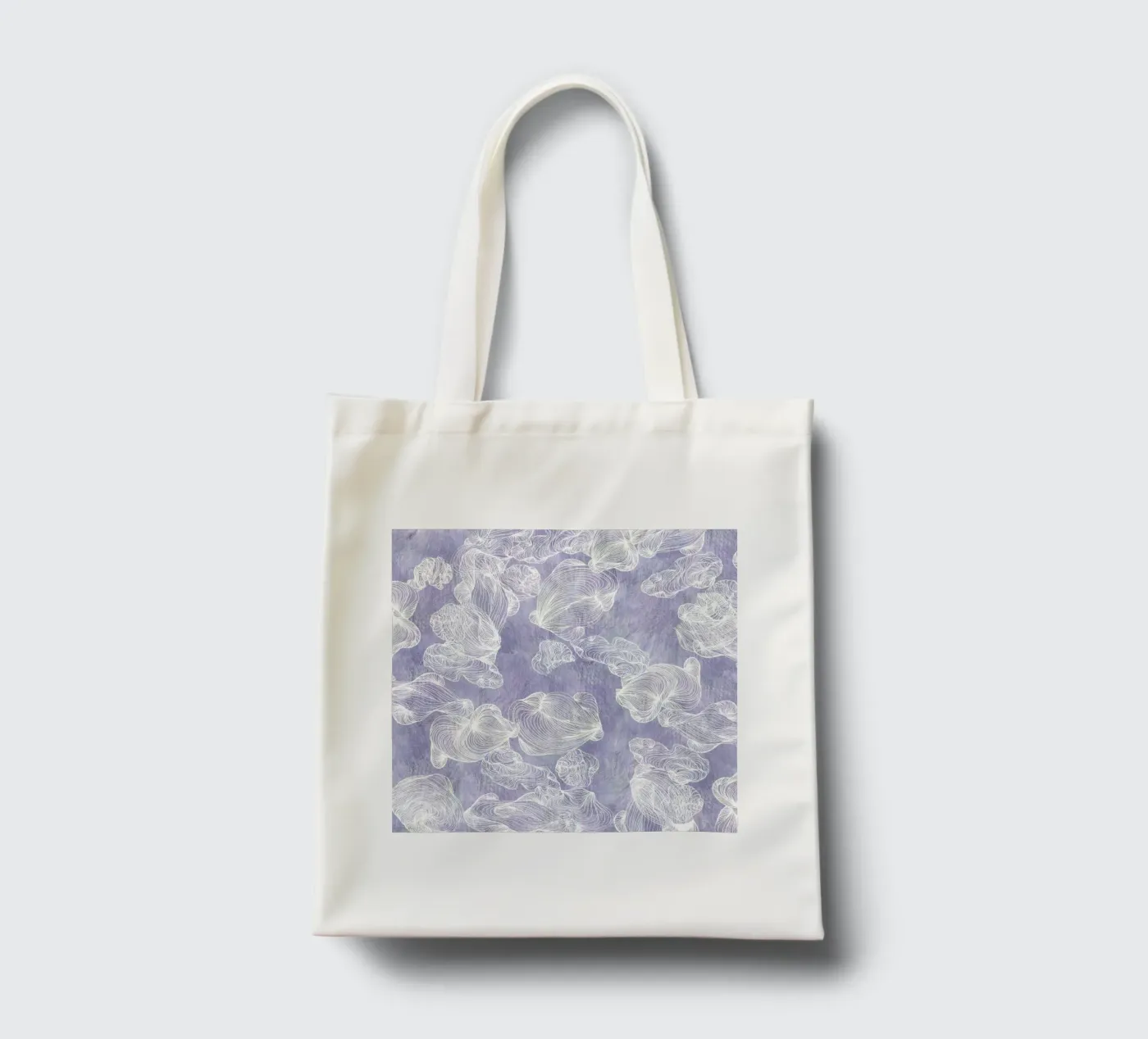 ghost shells tote bag by Giulio Iurissevich