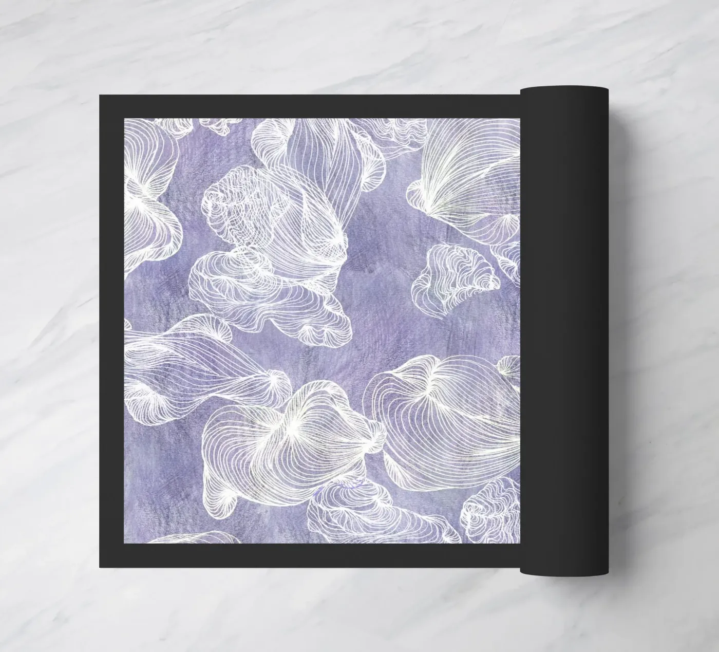 ghost shells doormat by Giulio Iurissevich