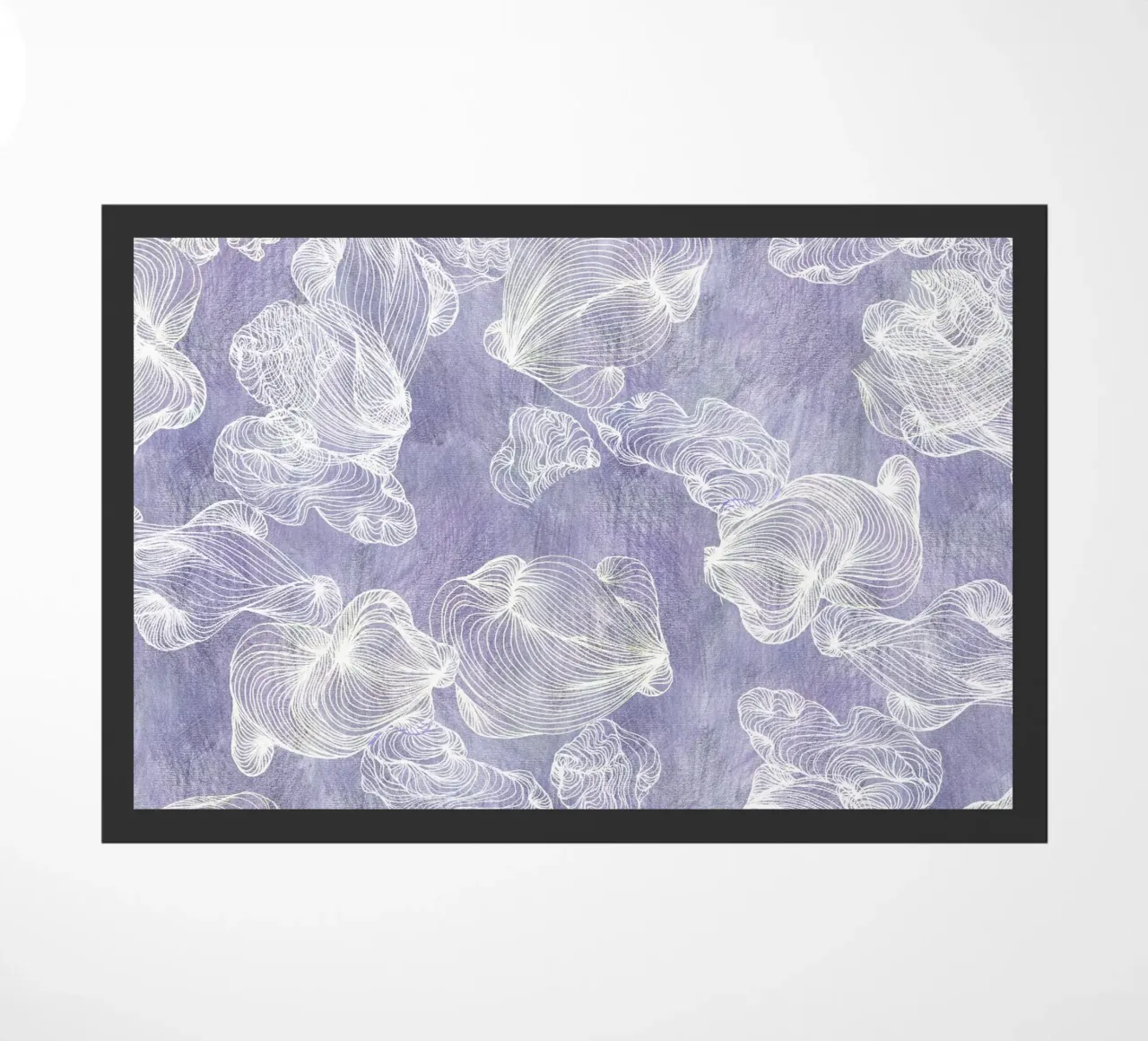 ghost shells doormat by Giulio Iurissevich