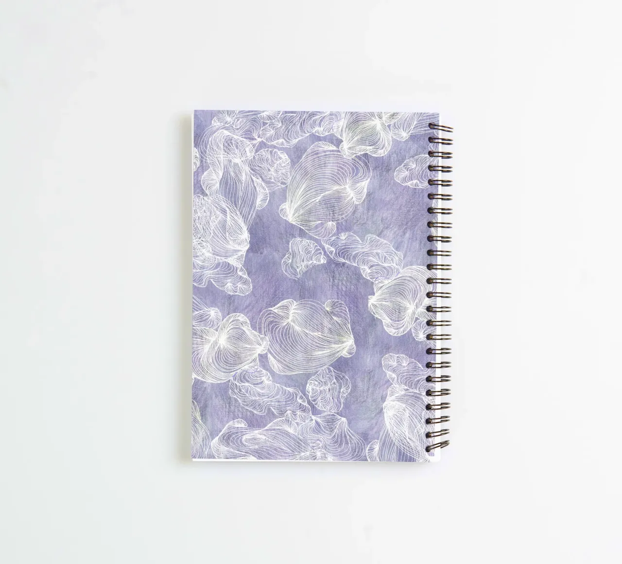 ghost shells spiral notebook by Giulio Iurissevich