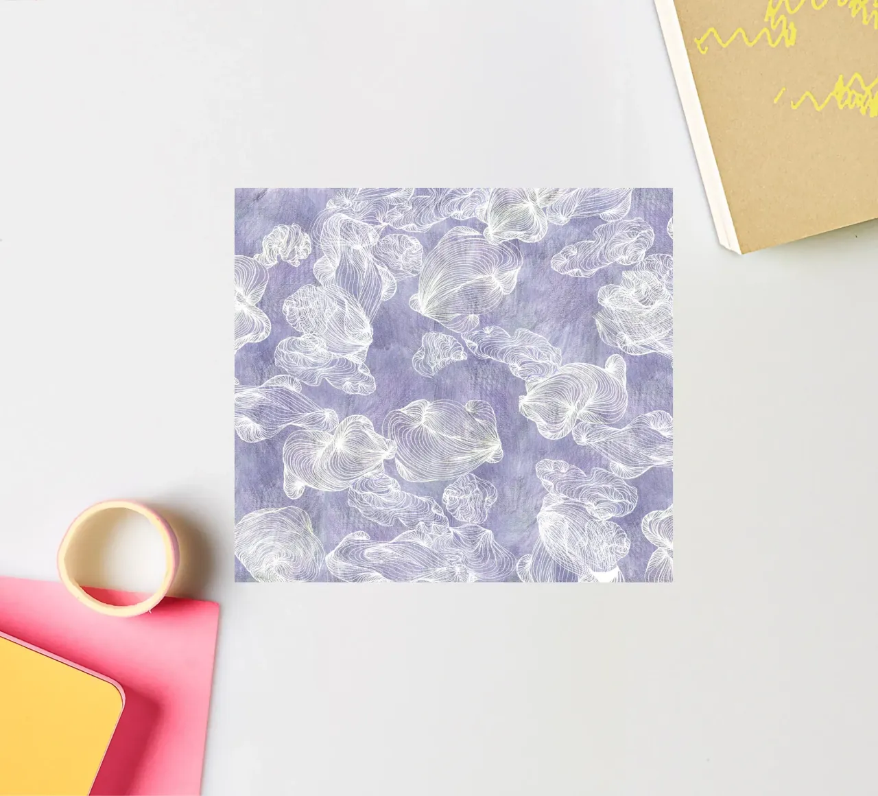 ghost shells sticker by Giulio Iurissevich