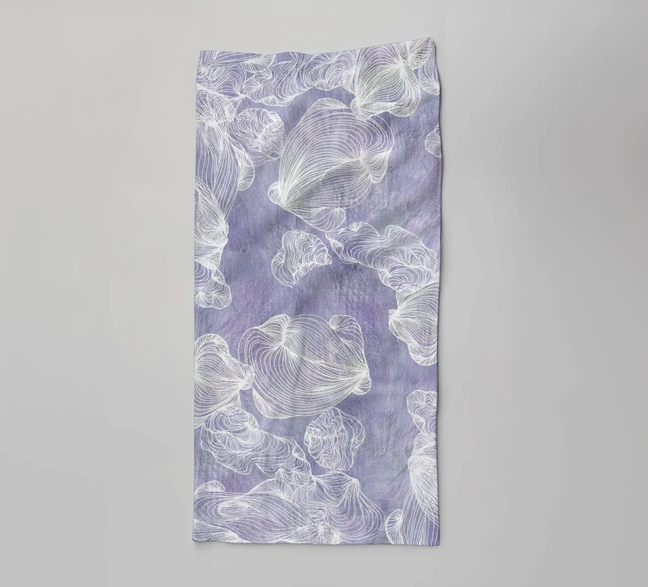 ghost shells towel by Giulio Iurissevich