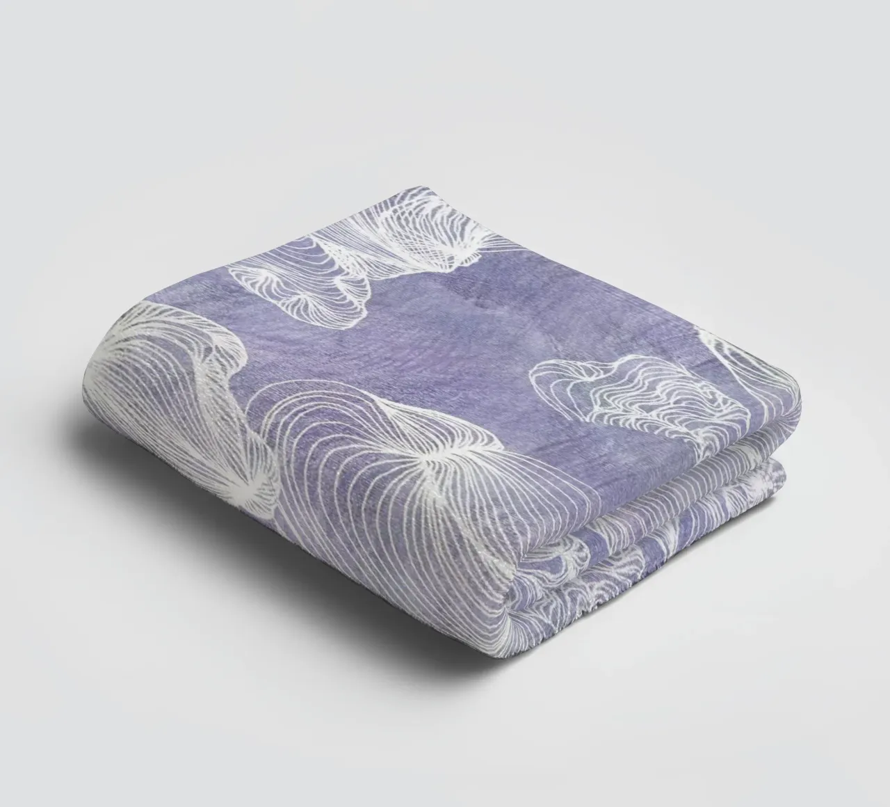 ghost shells towel by Giulio Iurissevich