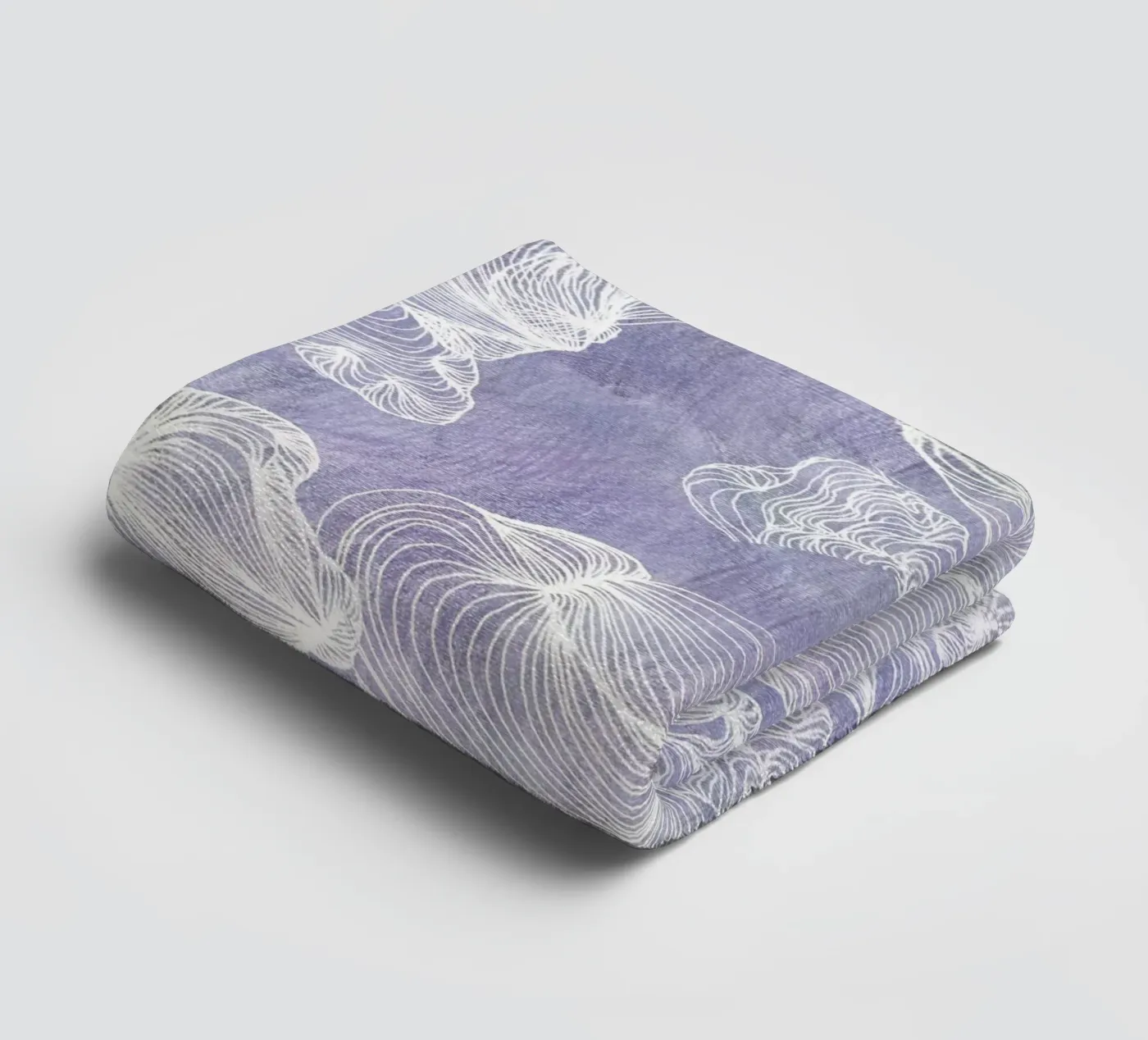ghost shells towel by Giulio Iurissevich