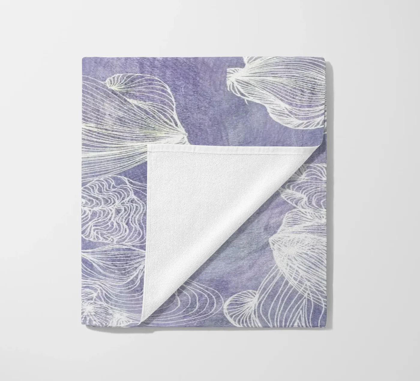 ghost shells beach towel by Giulio Iurissevich