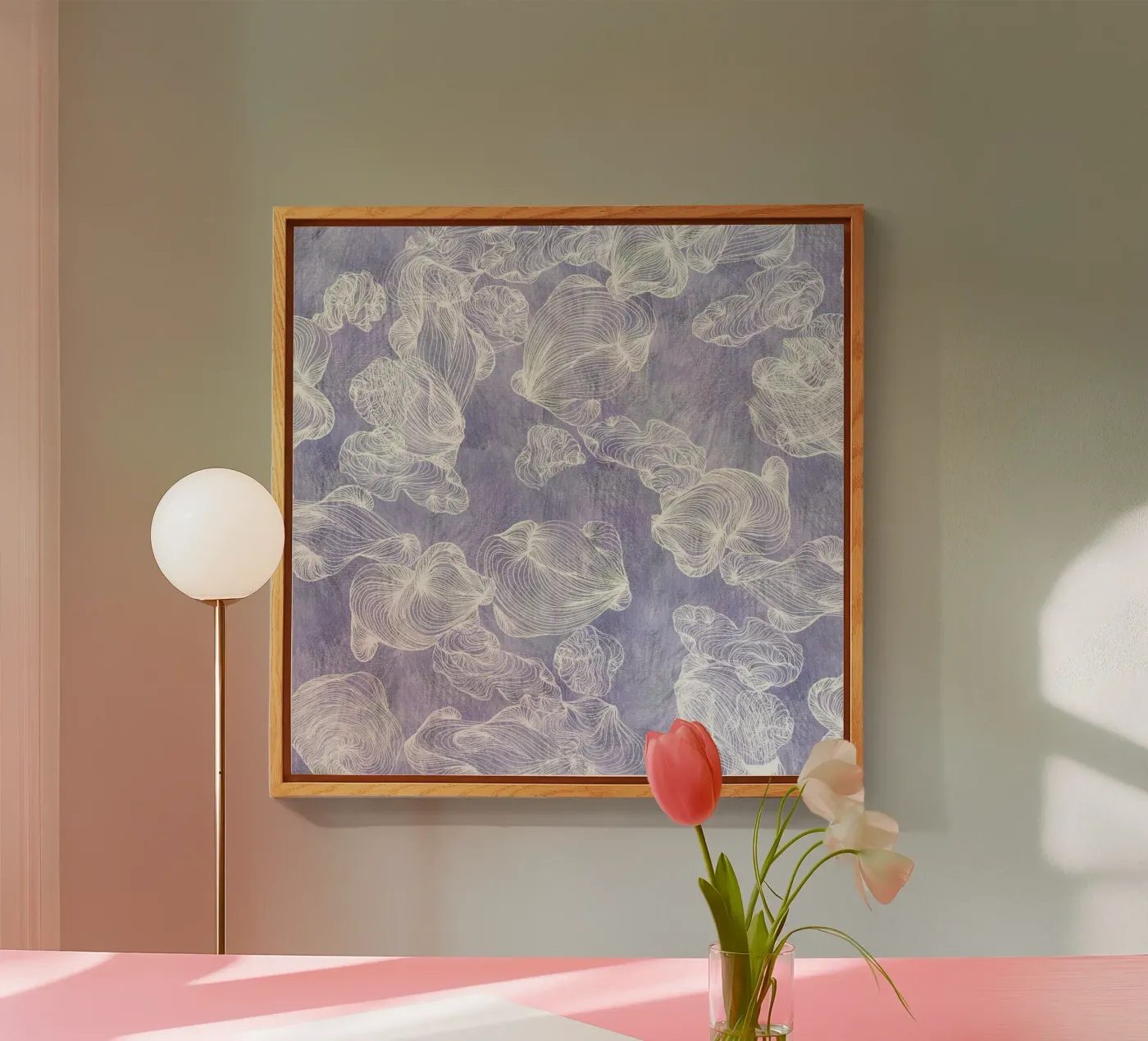 ghost shells acryl van Giulio Iurissevich