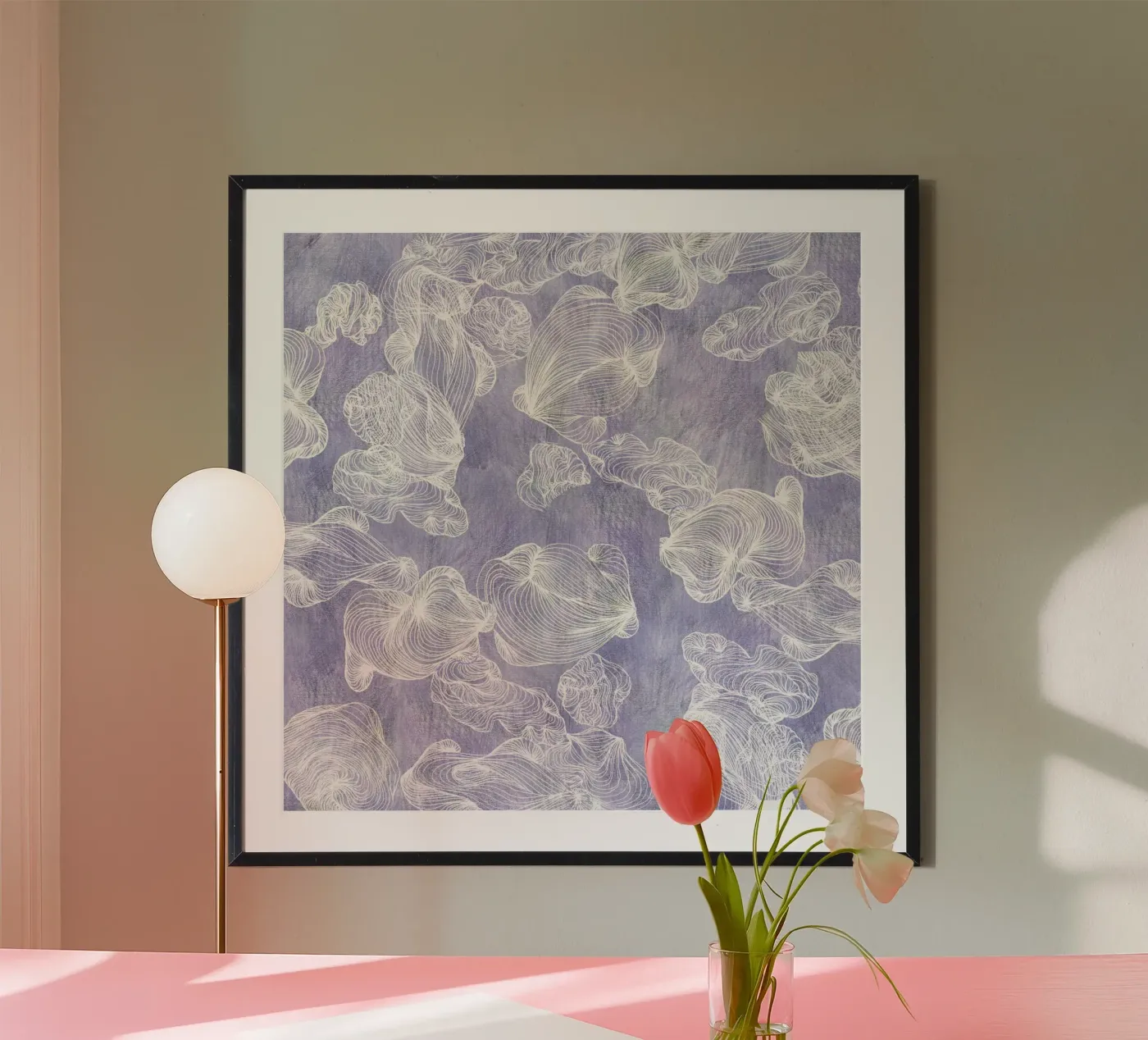 ghost shells poster by Giulio Iurissevich