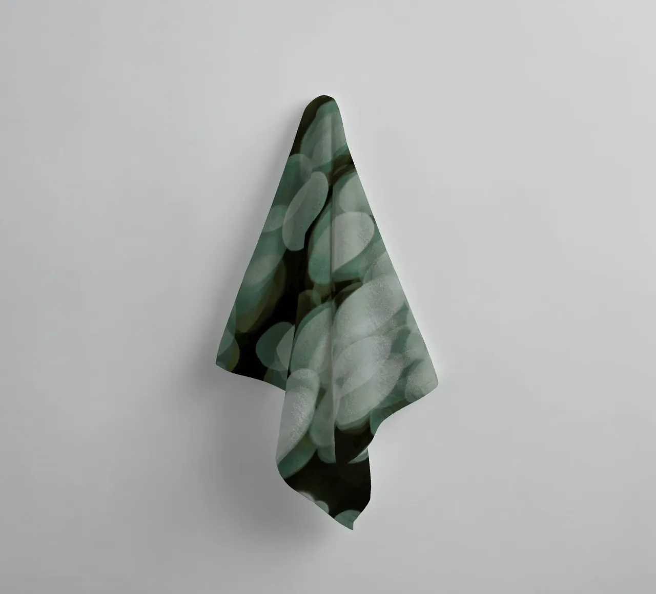 Aqua Dance Olive towel by Shot By Clint