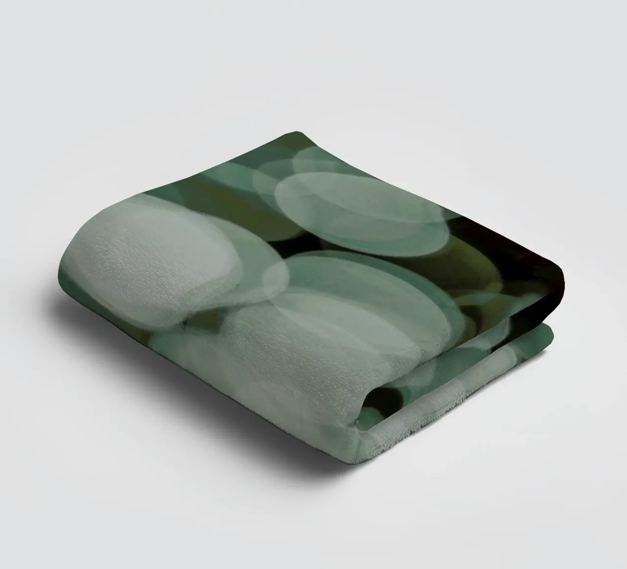 Aqua Dance Olive towel by Shot By Clint