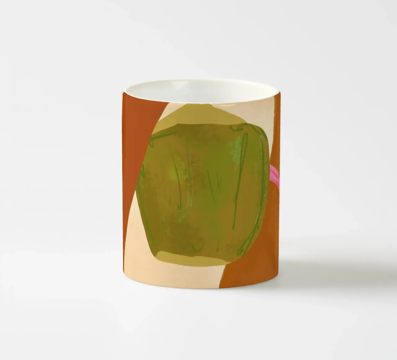 Solo io e la mia noce di cocco in una giornata di sole tazza in ceramica da Kintsugi99