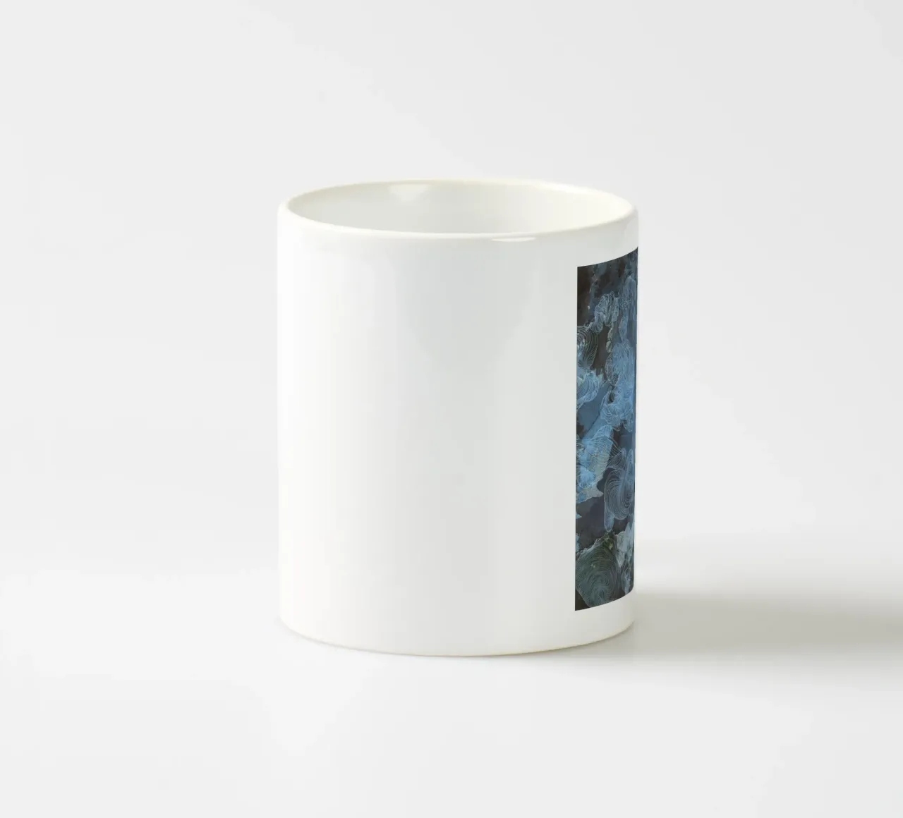 azzurro tazza in ceramica da Giulio Iurissevich