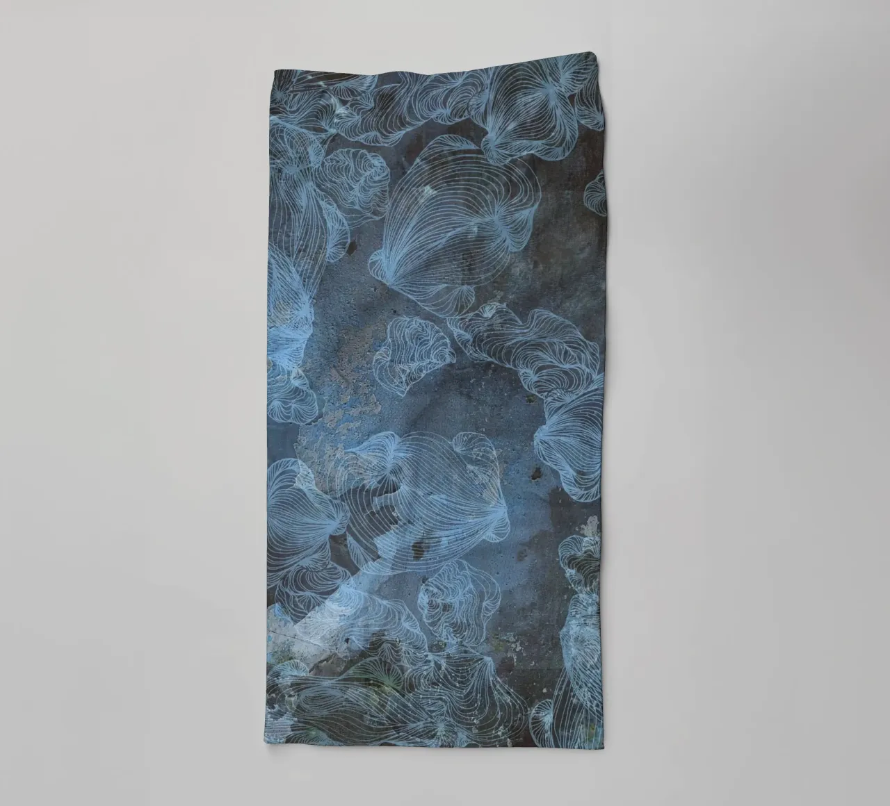 azure towel by Giulio Iurissevich