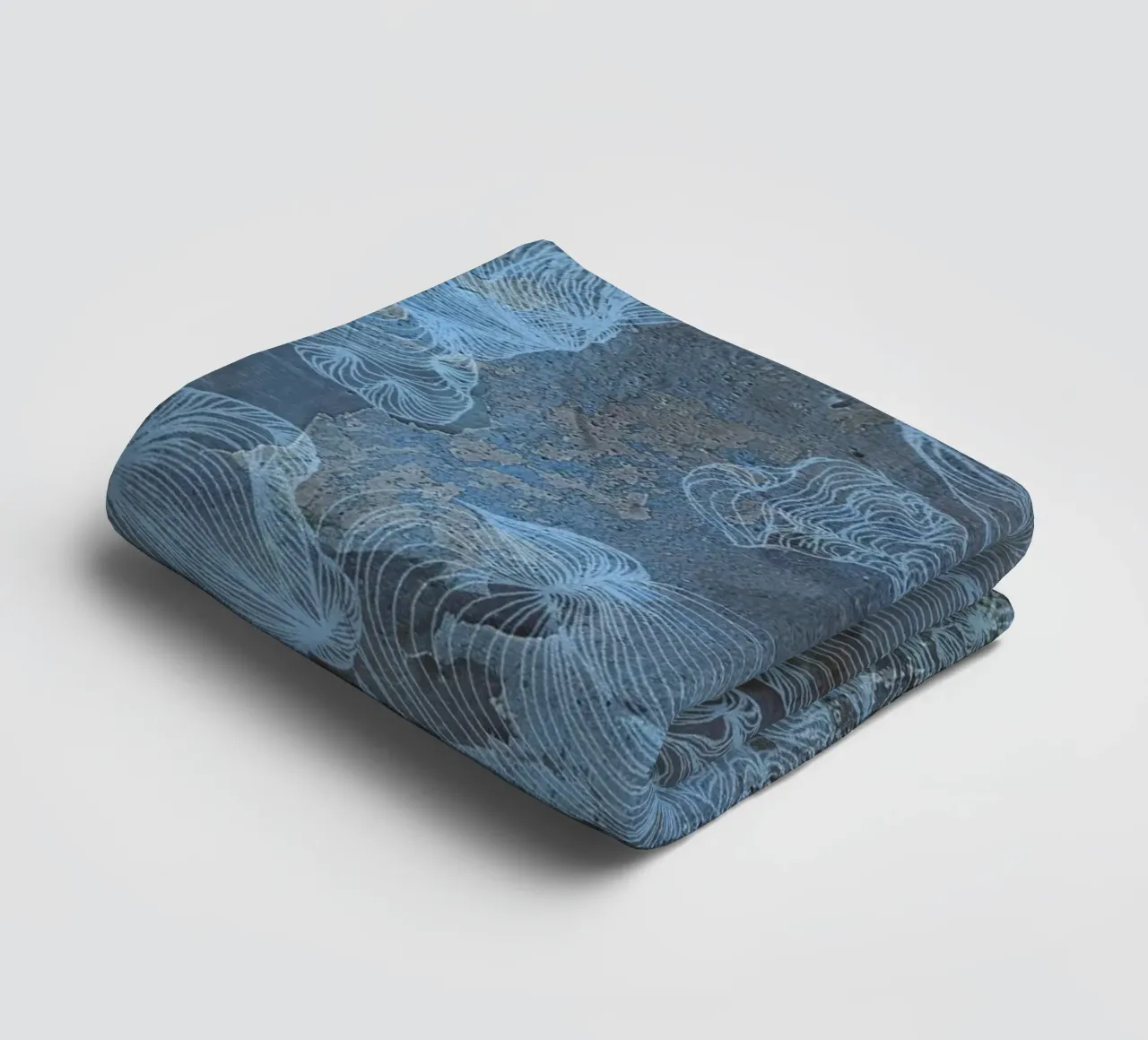 azure towel by Giulio Iurissevich