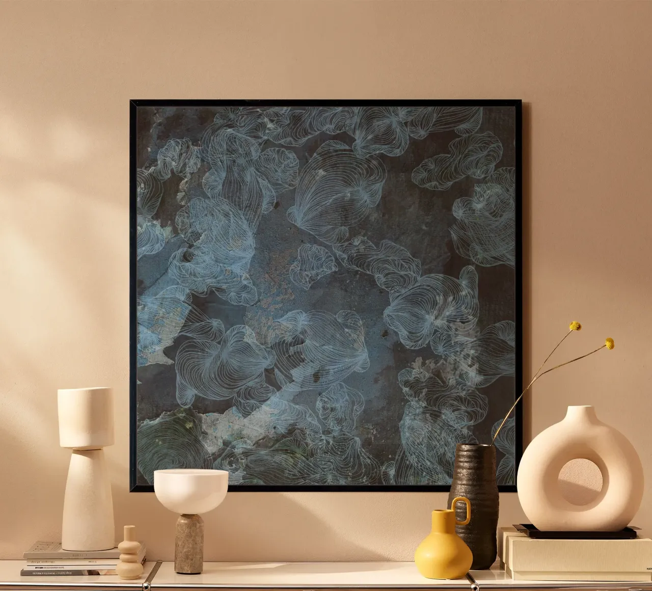 azzurro poster da Giulio Iurissevich