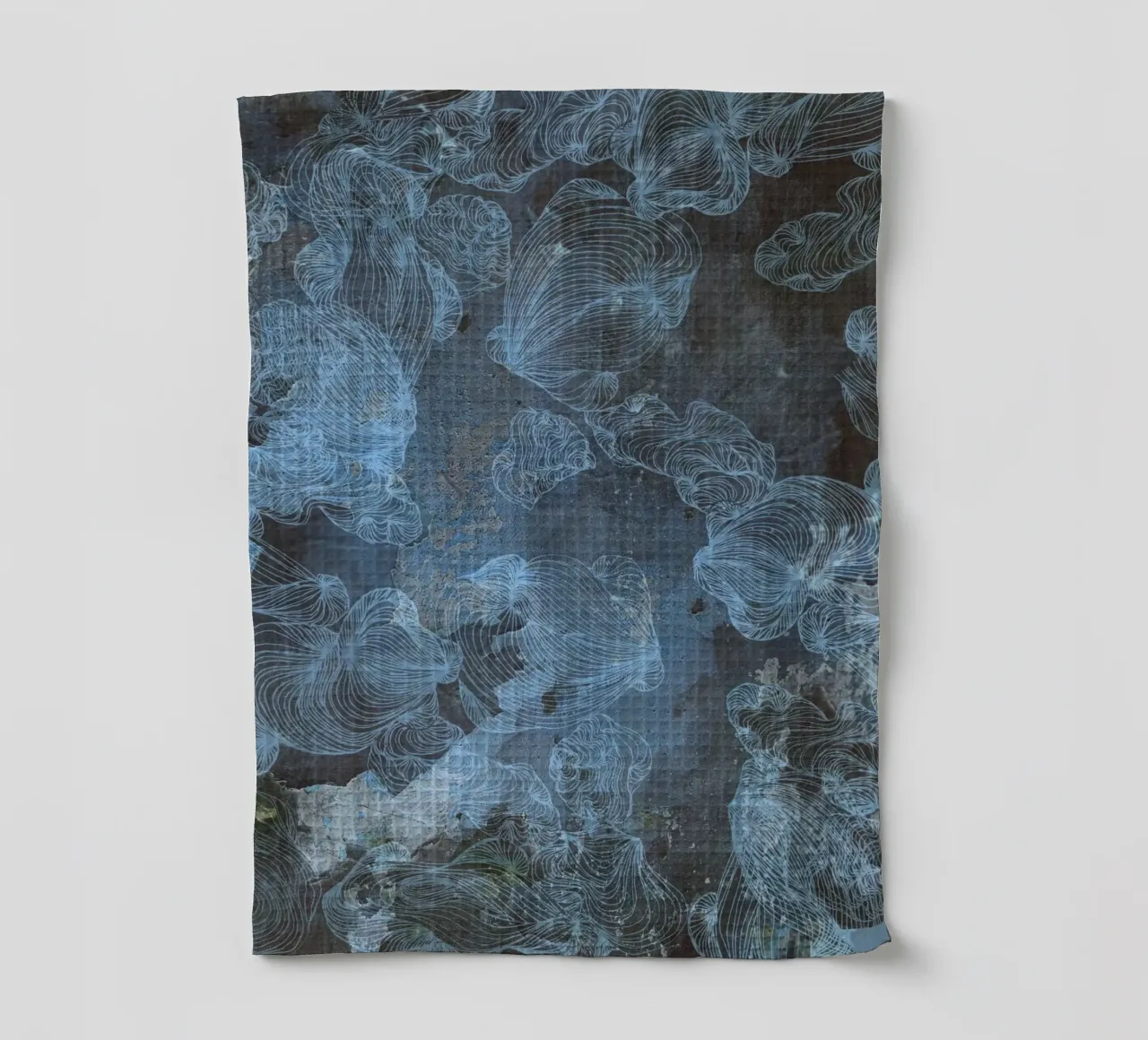 azure tea towel by Giulio Iurissevich
